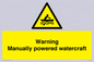 WL7489: Warning Manually powered watercraft