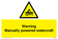 WL7489: Warning Manually powered watercraft