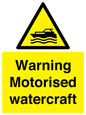 WL7490: Warning Motorised watercraft
