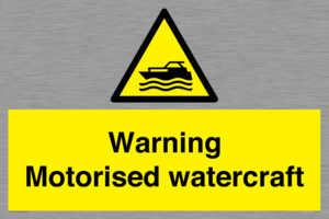 WL7490: Warning Motorised watercraft