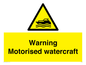 WL7490: Warning Motorised watercraft