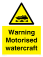 WL7490: Warning Motorised watercraft