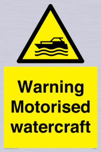 WL7490: Warning Motorised watercraft
