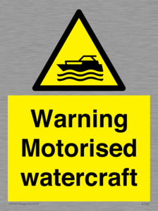 WL7490: Warning Motorised watercraft