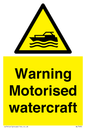 WL7490: Warning Motorised watercraft