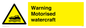 WL7490: Warning Motorised watercraft