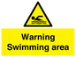 WL7492: Warning Swimming area