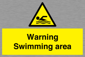 WL7492: Warning Swimming area
