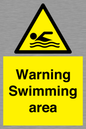 WL7492: Warning Swimming area