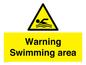 WL7492: Warning Swimming area