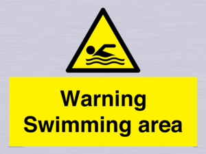 WL7492: Warning Swimming area
