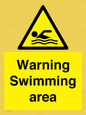 WL7492: Warning Swimming area