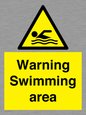 WL7492: Warning Swimming area