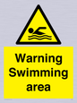 WL7492: Warning Swimming area