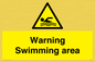 WL7492: Warning Swimming area