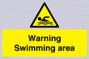 WL7492: Warning Swimming area