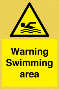 WL7492: Warning Swimming area