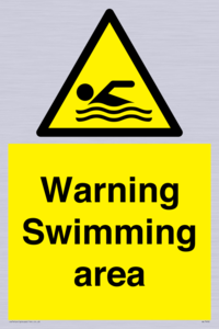 WL7492: Warning Swimming area