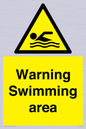 WL7492: Warning Swimming area