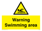 WL7492: Warning Swimming area