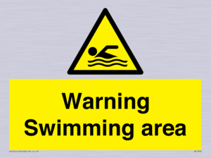 WL7492: Warning Swimming area