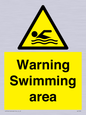 WL7492: Warning Swimming area