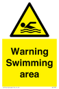 WL7492: Warning Swimming area