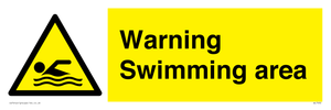 WL7492: Warning Swimming area