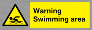 WL7492: Warning Swimming area