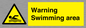WL7492: Warning Swimming area