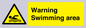 WL7492: Warning Swimming area