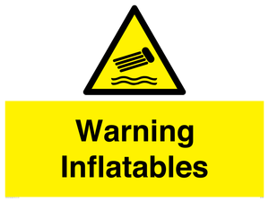 WL7493: Warning Inflatables