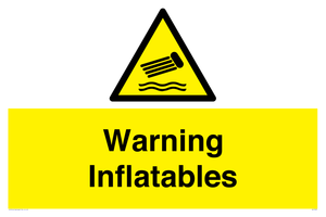 WL7493: Warning Inflatables