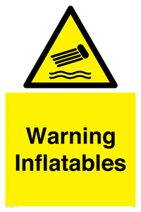 WL7493: Warning Inflatables