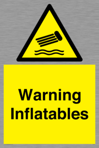 WL7493: Warning Inflatables