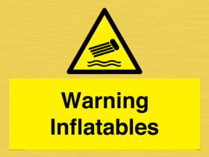 WL7493: Warning Inflatables
