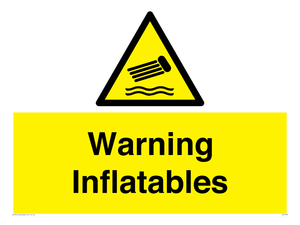 WL7493: Warning Inflatables