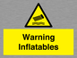 WL7493: Warning Inflatables
