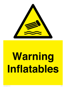WL7493: Warning Inflatables