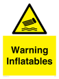 WL7493: Warning Inflatables