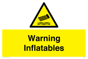 WL7493: Warning Inflatables