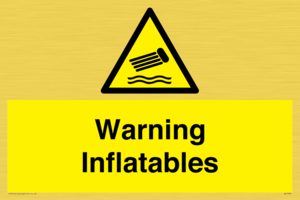 WL7493: Warning Inflatables