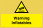 WL7493: Warning Inflatables
