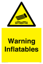 WL7493: Warning Inflatables