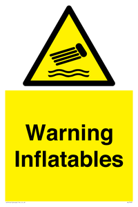 WL7493: Warning Inflatables