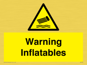 WL7493: Warning Inflatables
