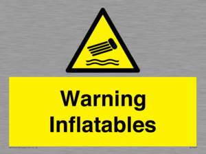 WL7493: Warning Inflatables