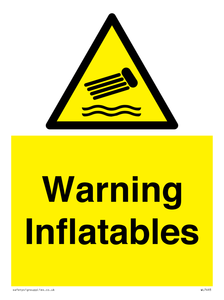 WL7493: Warning Inflatables