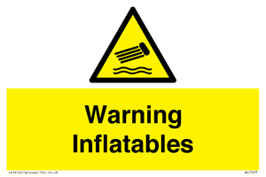 WL7493: Warning Inflatables