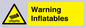 WL7493: Warning Inflatables